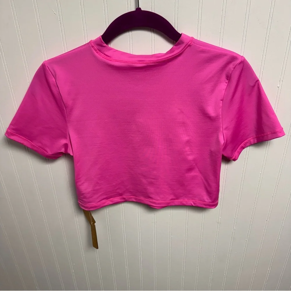 Skims Swim T-Shirt Medium Taffy - Picture 3 of 6